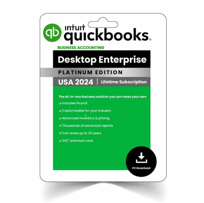 QuickBooks Desktop Enterprise 2024 Lifetime Activation Key